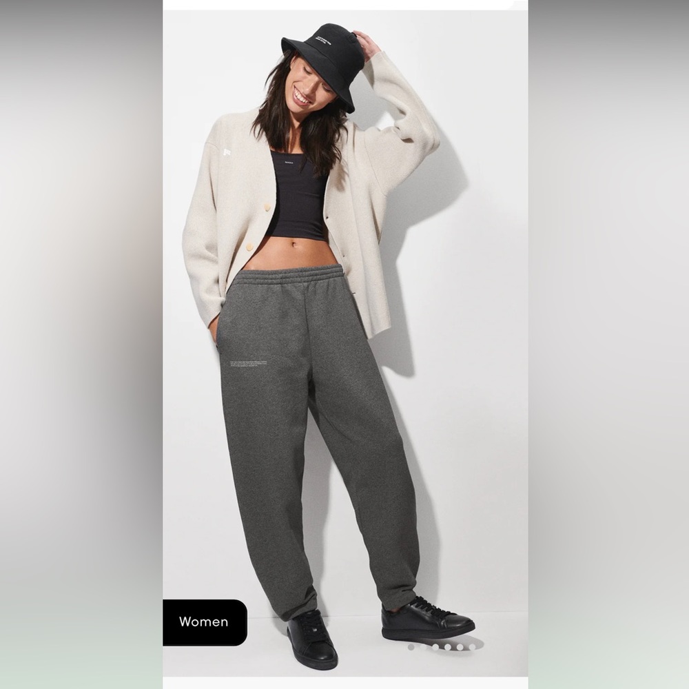 Pangaia Reclaimed Cotton DNA Barrel-Leg Track Pants - Heavy Weight- Size XXS